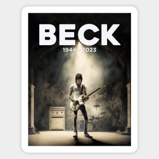 Jeff Beck No. 1: Rest In Peace 1944 - 2023 (RIP) Sticker